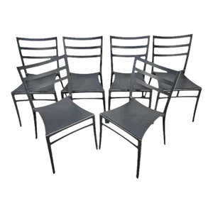 Italian Casprini Sabrina Stackable Chairs by Marcello Ziliani - Set of 6