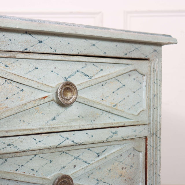 Wood Antique Spanish Painted Commode, 1890s For Sale - Image 7 of 11