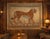 Add timeless wildlife elegance to your space with this vintage Indian tiger wall hanging, hand crafted silk embroidery on...