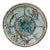 Majolica Flowers & Butterfly Plate Wasmuel Circa 1890 For Sale