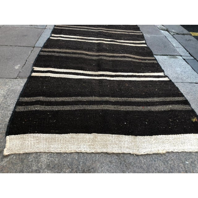 1960s Turkish Tribal Kilim For Sale - Image 9 of 11