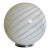 Spiral White Murano Glass Table Lamp by Simoeng For Sale - Image 9 of 9
