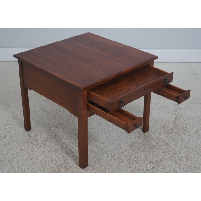 Traditional Lexington Bob Timberlake Cherry Lamp Table For Sale - Image 3 of 17