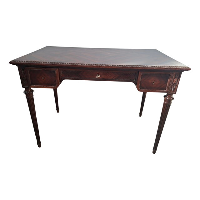 Vintage Neoclassical Style Desk, 1950 For Sale