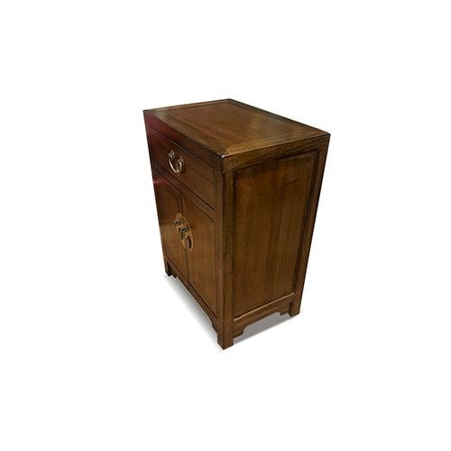 Chinese Zen Side Table-Brown For Sale - Image 3 of 5