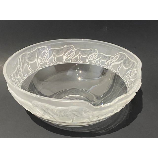 Art Deco Nachtmann Safari Leopard Bowl For Sale - Image 3 of 13