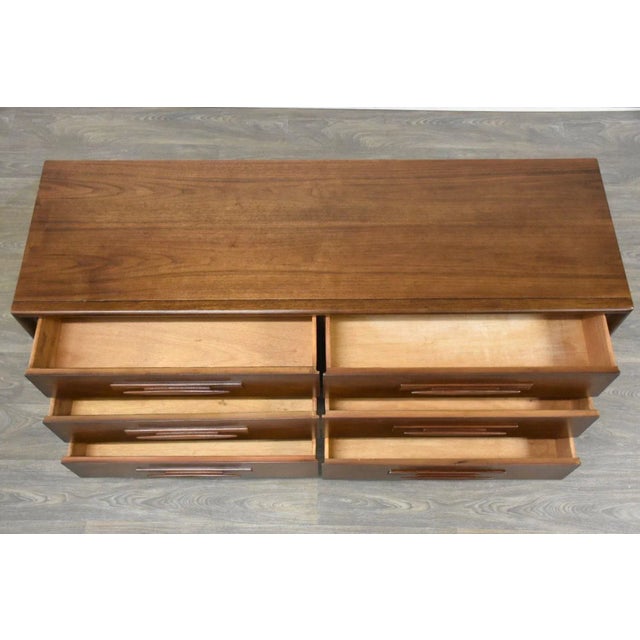 1960s Refinished Walnut Dresser by Broyhill Emphasis Chairish