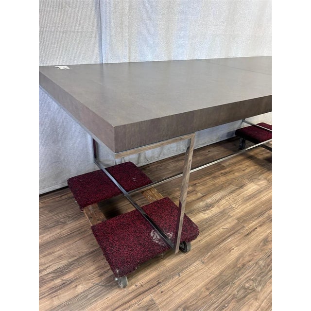 Modern B&b Italia Tav Athos Modern Dining Table For Sale - Image 3 of 5