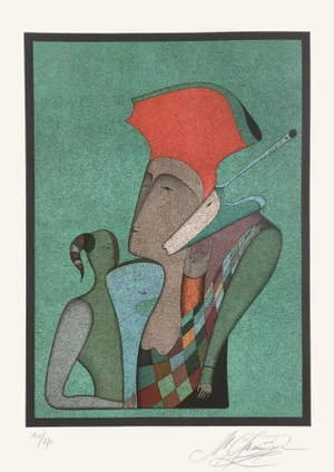 1990 Mihaïl Chemiakin Carnival of St Petersburg Poster