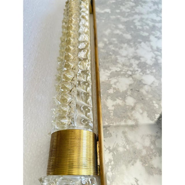 Glass Venetian Rostrato Murano Glass Wall Mirror by Simoeng For Sale - Image 7 of 8