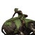 Antique Cast Bronze Elephant Hunt Scene With Lion Antonio Amorgasti Belgium 1925 For Sale - Image 13 of 15