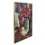 Contemporary Red Tulips In Vase Hand Painted Original Art For Sale - Image 3 of 7