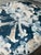 Navy Blue Vintage Ottomans, Reupholstered For Sale - Image 8 of 8