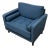 Lifestyle Solution Lilith Lounge Chair, Teal For Sale