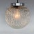 Mid-Century Czechoslovakian Clear Glass Ball Pendant Light, 1970s For Sale - Image 9 of 10