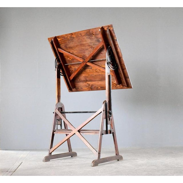 Gold Architects Drawing Board by Wichmann 1910s, 1890s For Sale - Image 8 of 9