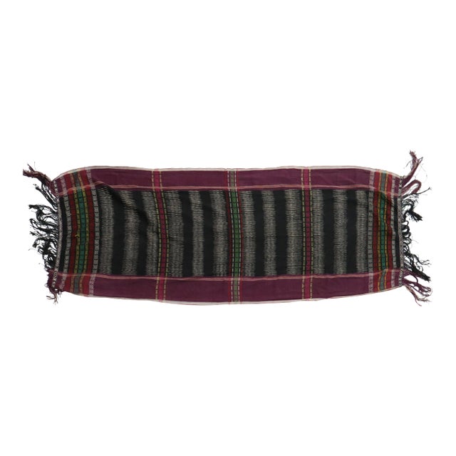 Early 20th Century Indonesian Batak Textile - 2' x 5' For Sale