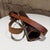 Vintage Leather Carrying Case With Strap For Sale - Image 9 of 10
