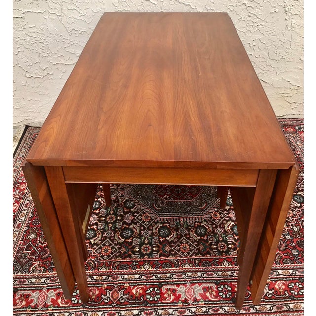 1960s Mid-Century Modern Henkel Harris Cherry Wood Drop ...