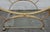 Large Gilded Brass, Glass and Acrylic Glass Bar Cart, 1970s For Sale - Image 9 of 12