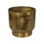 Large Hammered Brass Jardinière Planter with Lion Heads For Sale - Image 13 of 16