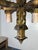 Wood Spanish Hand-Forged Iron Chandelier, Rustic Style, Six Lights, 1930s For Sale - Image 7 of 9