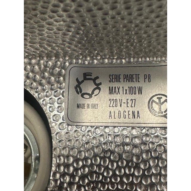 1980s Wall Lamps with Murano Glass from Leucos, 1980s, Set of 3 For Sale - Image 5 of 18