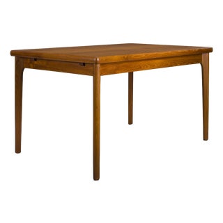 Danish Extendable Dining Table in Teak by Henning Kjærnulf for Vejle Møbelfabrik, 1960s For Sale