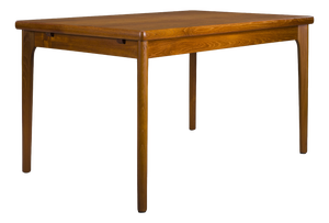 Danish Extendable Dining Table in Teak by Henning Kjærnulf for Vejle Møbelfabrik, 1960s