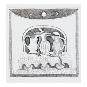 1974 Giovanni Ragusa Istanbul Etching