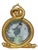 Traditional Rose Tarlow Melrose House Giltwood Serpent Mirror For Sale - Image 3 of 3