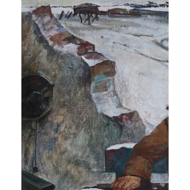 FREE SHIPPING worldwide. The painting will be rolled up and packed securely in a special protective tube. Note: The...