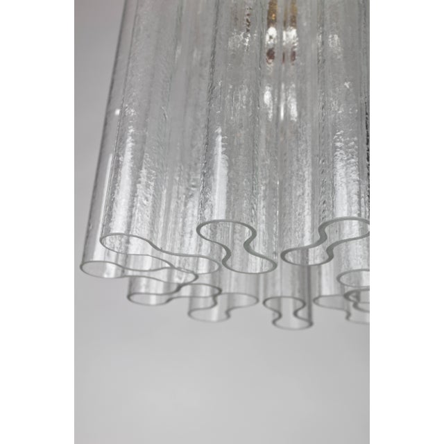 Venini Infinity Pendant in Hand-Blown Corteccia Murano Glass, Italy, 1960s For Sale - Image 9 of 11