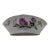 Antique Chinese Bat Shaped Qianjiang Hand Painted Bowl (Late Qing) For Sale