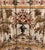 Rococo Swedish Painted Five-Panel Screen 18th Century Painted Canvas Panels, Assembled 20th Century For Sale - Image 3 of 10