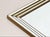 This wall mirror impresses with its clean geometry and elegant, minimalist design. The rectangular frame is made entirely...