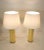 Swedish Hexagonal Brass Table Lamps by Hans Agne Jakobsson for Hans Agne Jakobsson Ab, 1960s, Set of 2 For Sale - Image 4 of 13