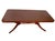 Traditional Vintage Mersman Mahogany Pedestal Cocktail Table For Sale - Image 3 of 4
