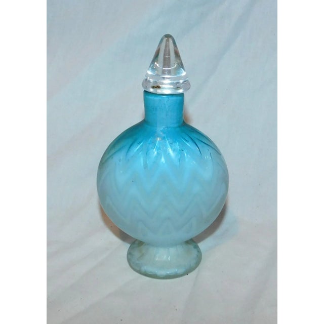 Late 19th Century Satin Glass Perfume Bottle For Sale - Image 4 of 7