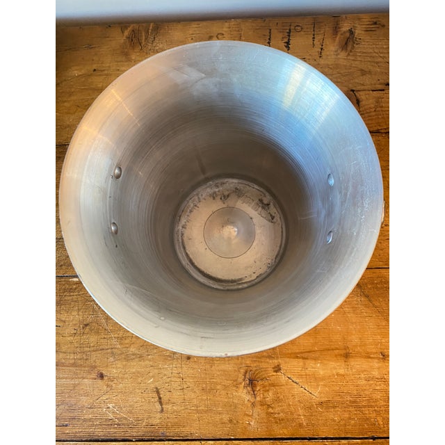 Vintage Artex Aluminum Champagne/Ice Bucket, Made in France For Sale - Image 4 of 8