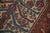 Red Antique Fine Malayer Square Rug - 4'11" x 6' For Sale - Image 8 of 11