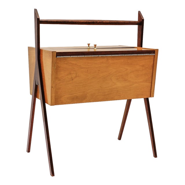 Mid-Century Modern Italian Sewing Box, 1960s For Sale