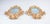 Gold Louis XV Mirrors in Gilded Ceramic, Set of 2 For Sale - Image 8 of 18