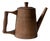 Vintage Rustic Folk Art Wooden Pitcher, 1960s For Sale