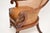 Antique William IV Cane and Leather Armchair, 1830s For Sale - Image 10 of 11