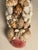 Tan Vintage Great Pair of Coastal Sea Shell Encrusted Wall Brackets For Sale - Image 8 of 8