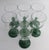 Villeroy & Boch 1990s Villeroy & Boch Isabelle Blown Glass Water Goblets in Jade Green - Set of 7 For Sale - Image 4 of 5