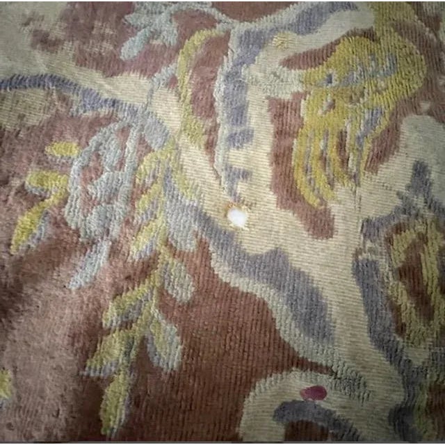 Cotton Multi Color rug/wall hanging. Made in NYC. Vintage condition