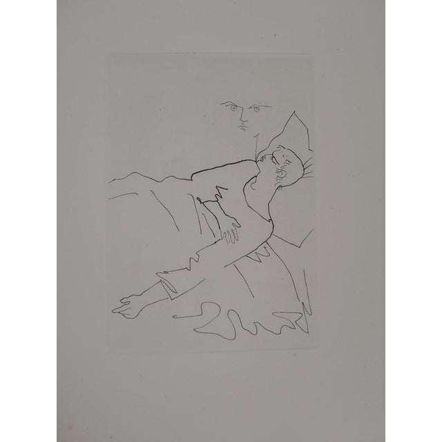 Jean Cocteau, The Ball of Count d'Orgel, Solitude and Reveries, Original Engraving For Sale - Image 6 of 6