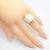 Rare! Vhernier 18k Rose Gold Vague Crossover Camuration Cacholong Ring sz 6 Details: Metal: 18k Rose Gold Stones: 1x White...